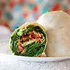 Cashew-Spinach Wrap